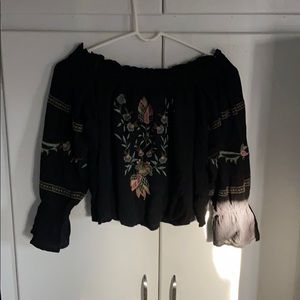 American Eagle  off the shoulder blouse